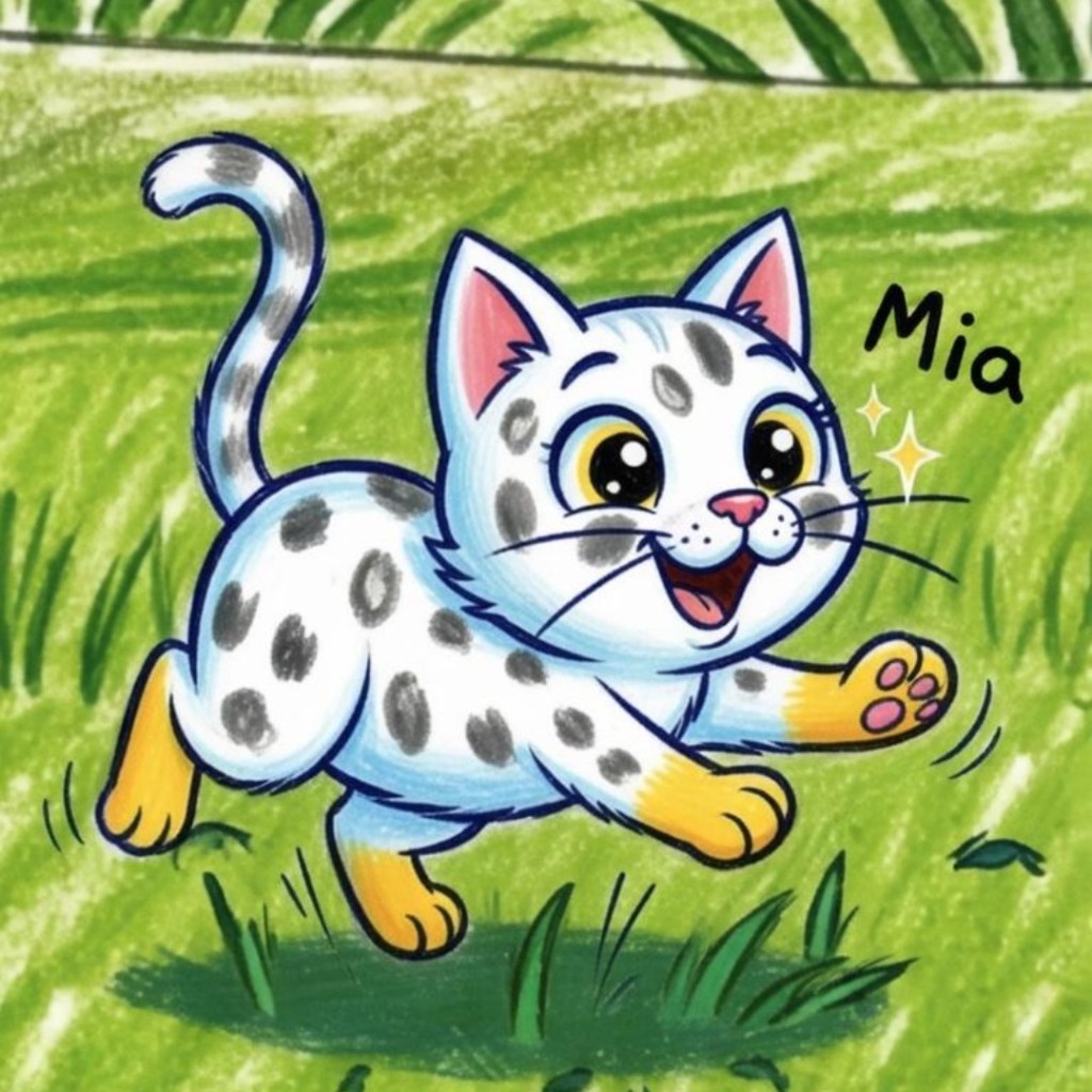 MIA cat brought to life with Grok Imagine AI